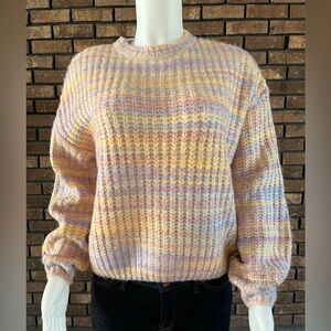 Jessica Simpson spring sweater multicolor size medium NWT